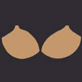 Mellkosár 105-ös méretben - SKIN (test színű)